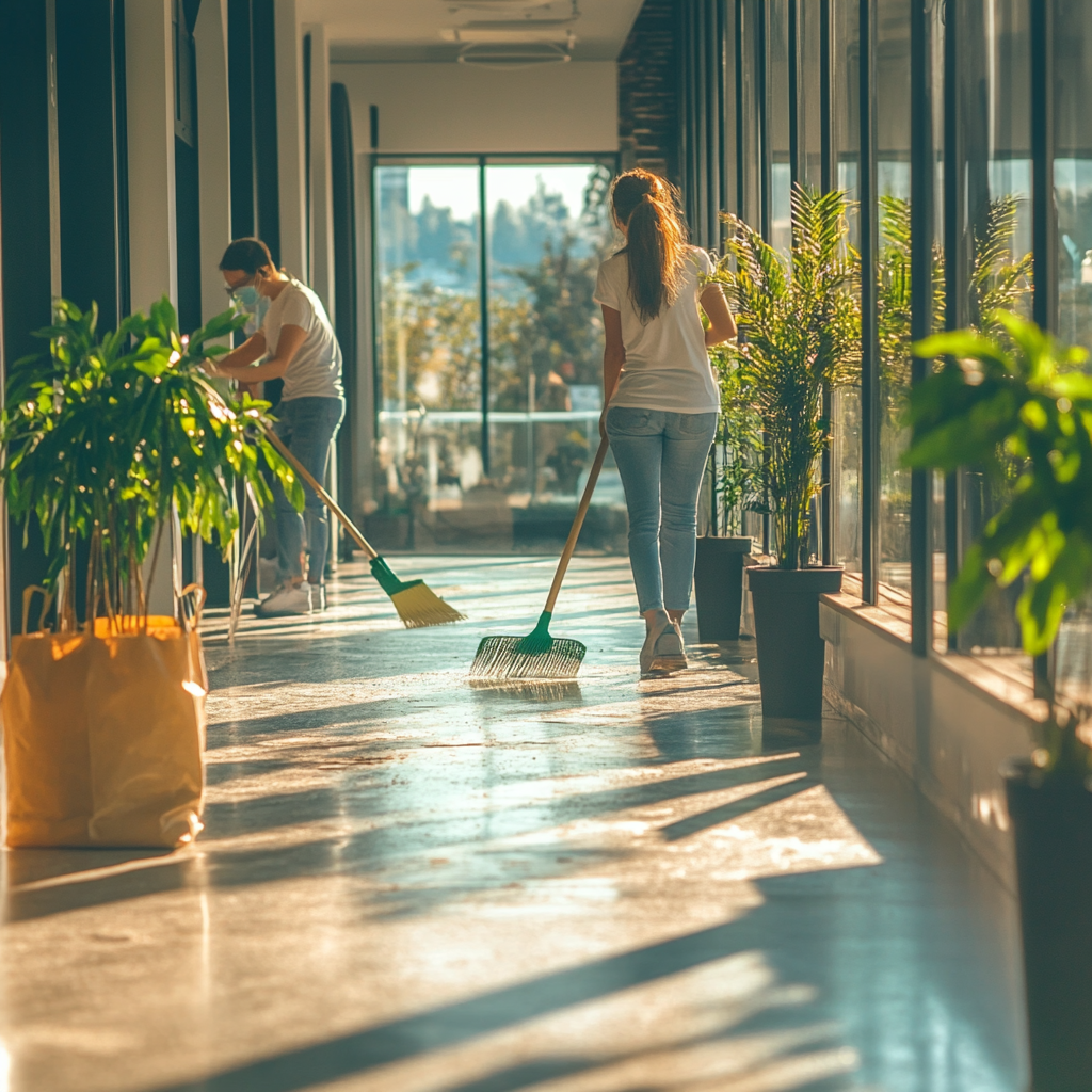 Empresa de limpieza sostenible